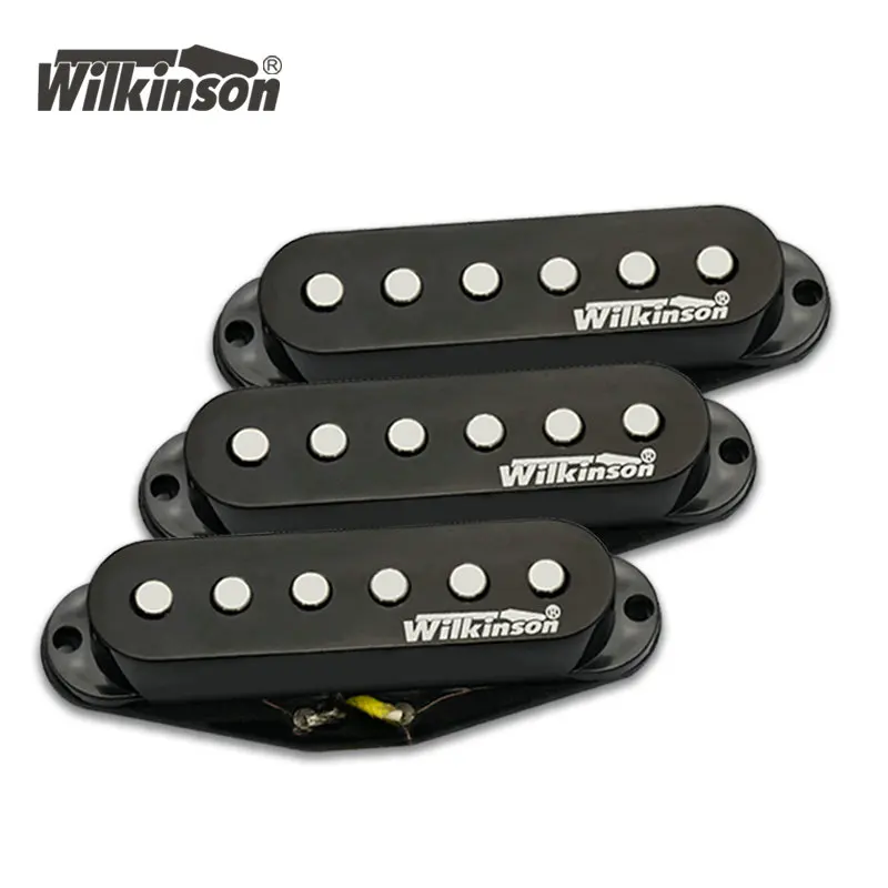 Гитарные звукосниматели, оригинальные звукосниматели Wilkinson Alnico V Humbucker, звукосниматели с одной катушкой, металлические звукосниматели rock, сделанные в Корее