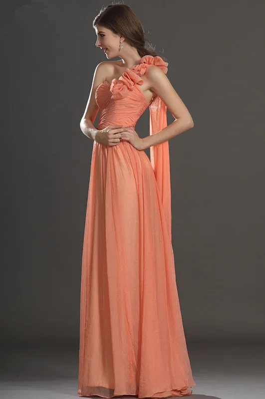 Freeshipping-New-Amazing-One-Shoulder-Sweetheart-Neckline-Pleated-Bodice-Bridesmaid-Dress (1)