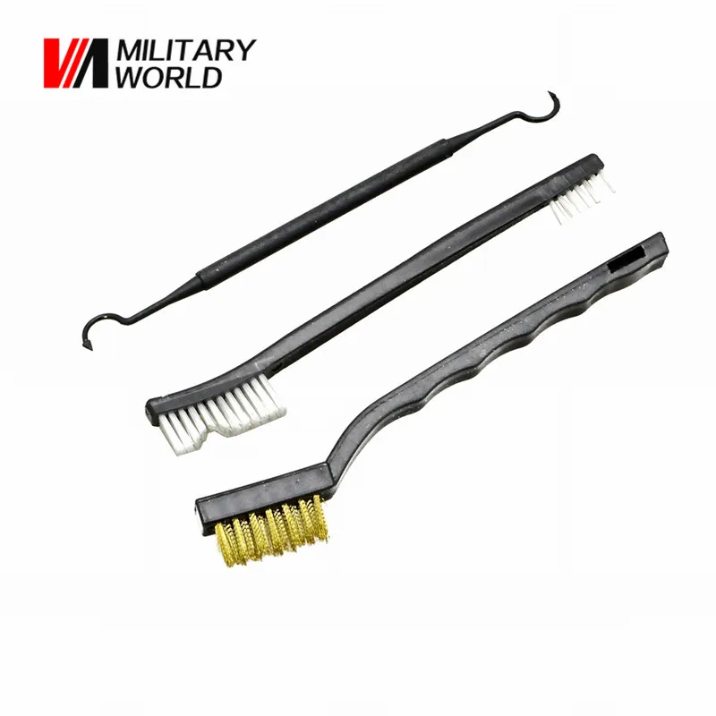 Airsoft Rifle Gun Brush Tool Cleaning Set Kit Brush Pick Double end Gun