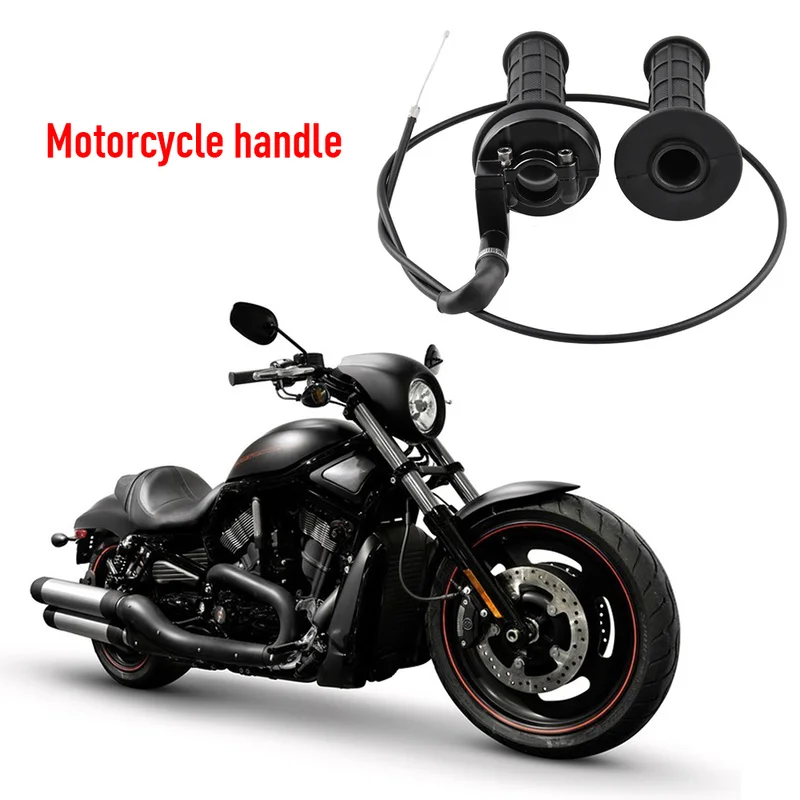 

For ATV Dirt Quad Pit Bike 50 150 250cc Motocross Racing Motorcycle Twist Throttle Handle Grips & Cable Motorcycle Accessories