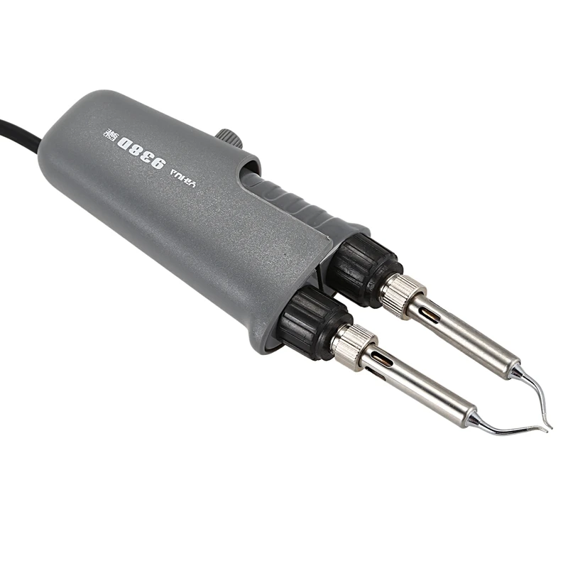 BMBY-YIHUA 938D 220 В Мини Портативный Регулируемый Электрический паяльник сварочный инструмент два в одном Спаивание горячим воздухом станция