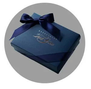 Коробка для свадебных сувениров Роскошный большой размер большой емкости коробка конфет белый красный зеленый темно синий непроданный товар, подарок коробка для гостей - Цвет: navy blue