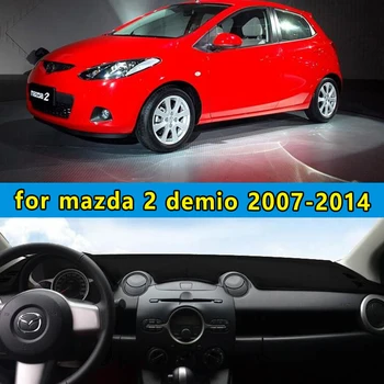 

Car dashboard covers dashmat platform pad car accessories sticker FOR mazda 2 demio 2007 2008 2009 2010 2011 2013 2012 2014