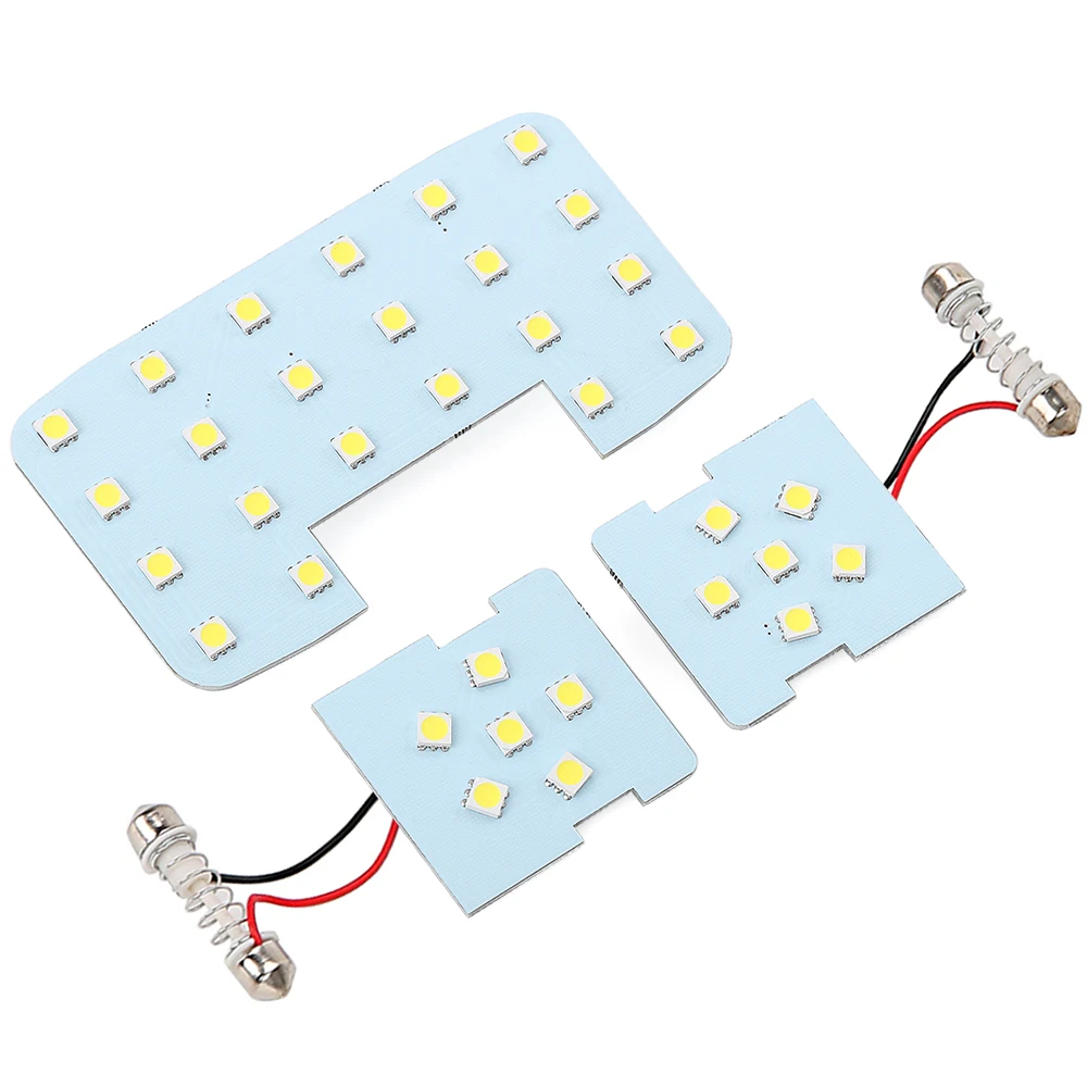 

3PCS/Set Car reading lights dome lamps LED interior suitable For KIA RIO K2 2006-2017 for Hyundai solaris Verna