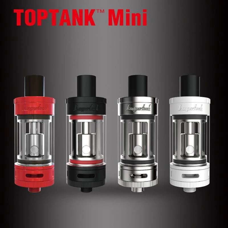 Бак KangerTech TOPTANK Mini 4 мл атомайзер и 0 15 Ом Ni 200 катушка для вейпинга Sub ohm черный|atomizer