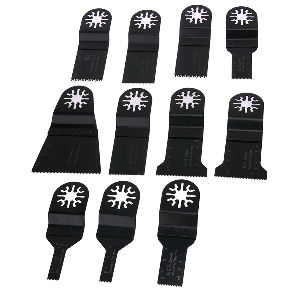 

11 PCS/set Saw Blade Oscillating Multi Tools Plunge Saw Blades fit for Multimaster power tools