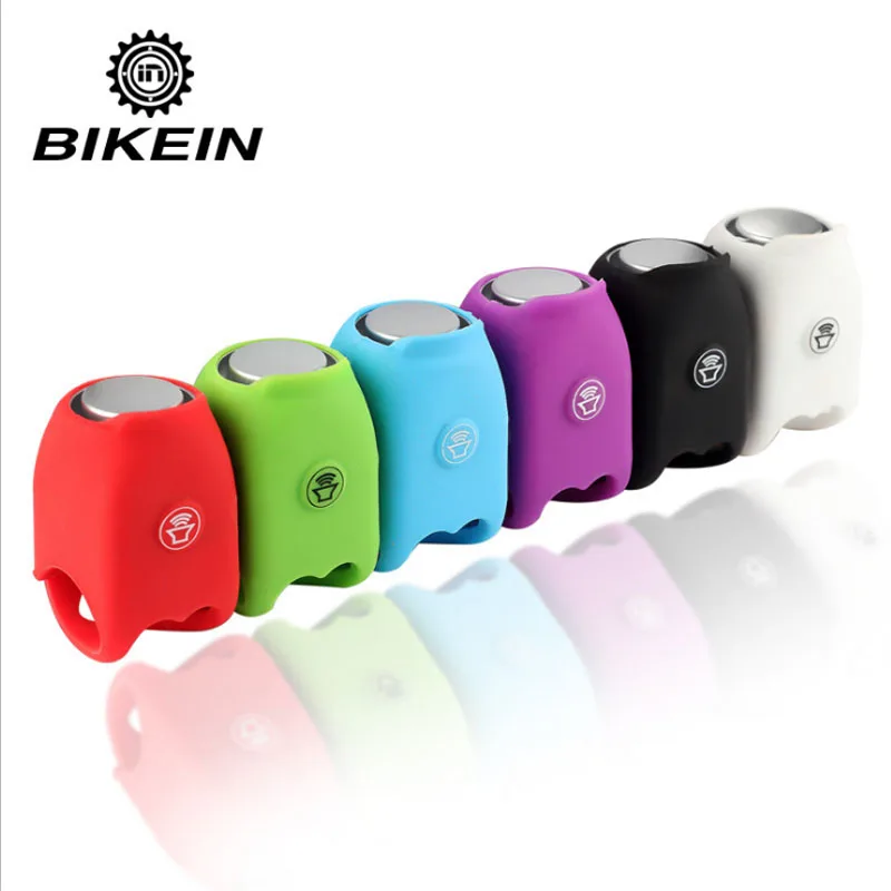 

BIKEIN Bicycle High Decibel Electronic Horn Super Elastic Silicone Car Bell For Mountain Bike Personality Riding Accessories