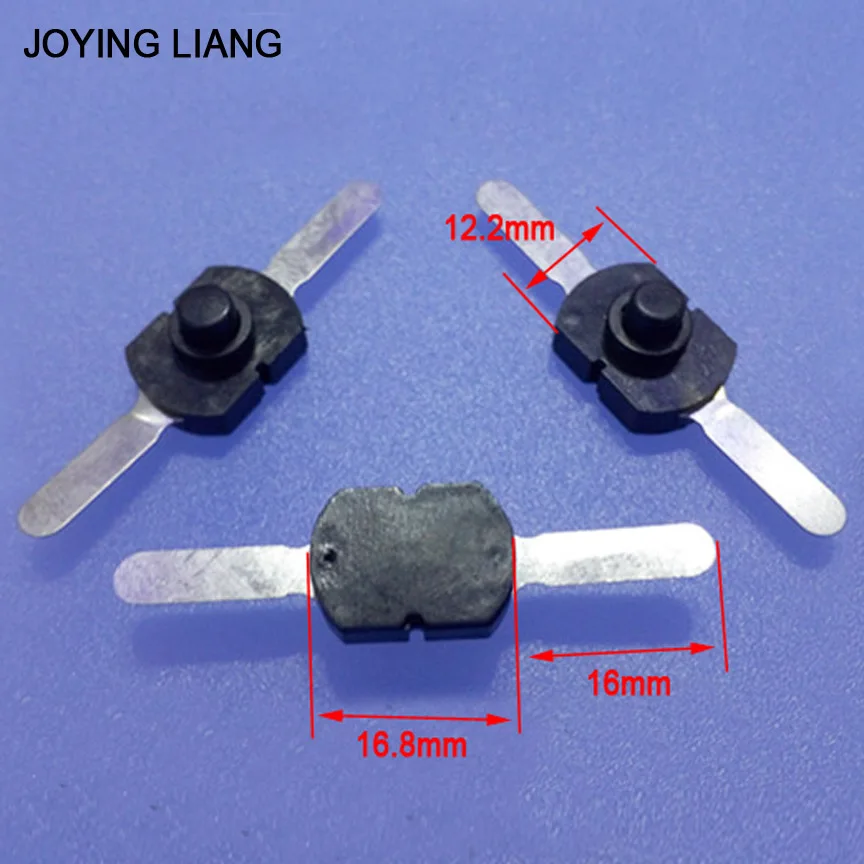 

3pcs/lot Flashlight Switch Eletric Torch Tail / Middle Part Switch 16mm Long Contact