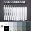 TOUCHNEW 12/30Color Cool Gray Marker Warm Gray Marker Set Dual Tips Alcohol Based Art Marker for Drawing Manga Mark Art Supplier ► Photo 3/6