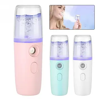 

USB Portable Nano Mist Sprayer Facial Body Nebulizer Steamer Moisturizing Skin Care Mini Face Spray Beauty Instruments Device
