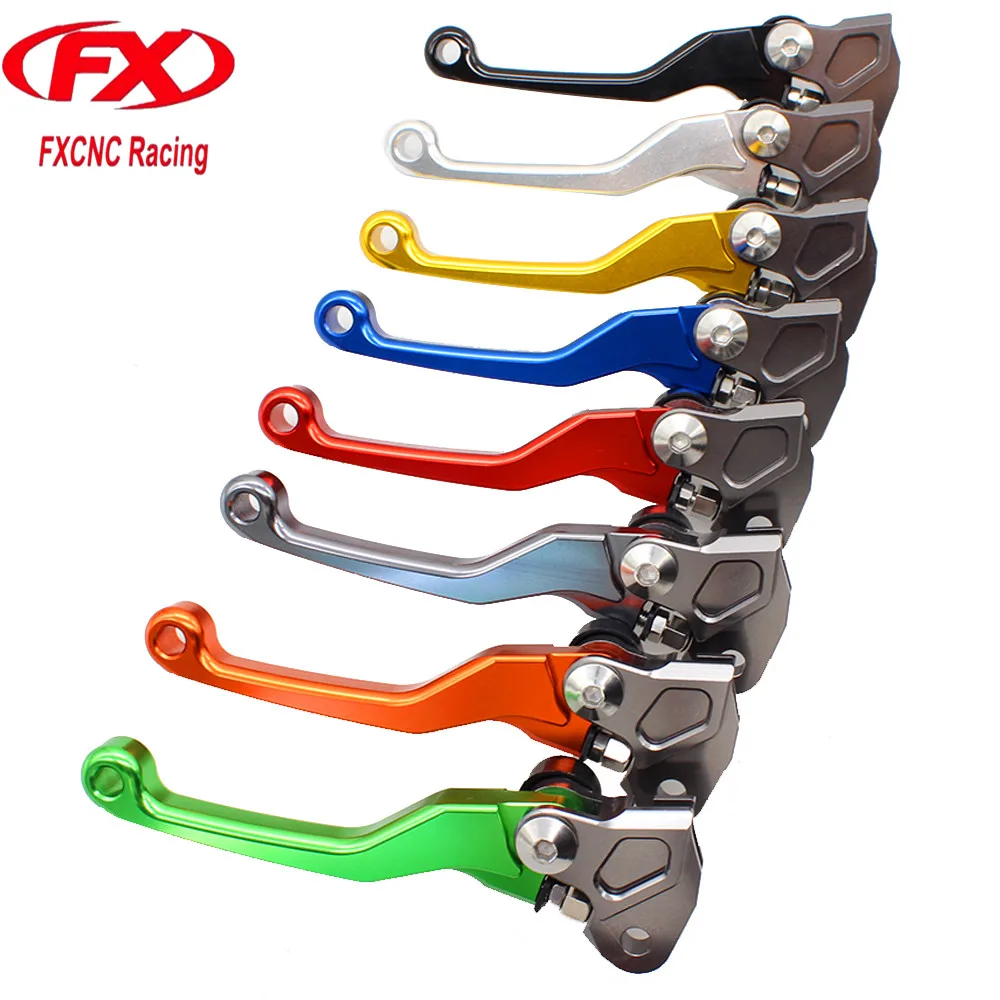 CNC Aluminum Motocross Brake Clutch Lever Dirt Bike Pivot Adjustable Advailable Fit For Yamaha WR450F 2005 - 2015 | Автомобили и