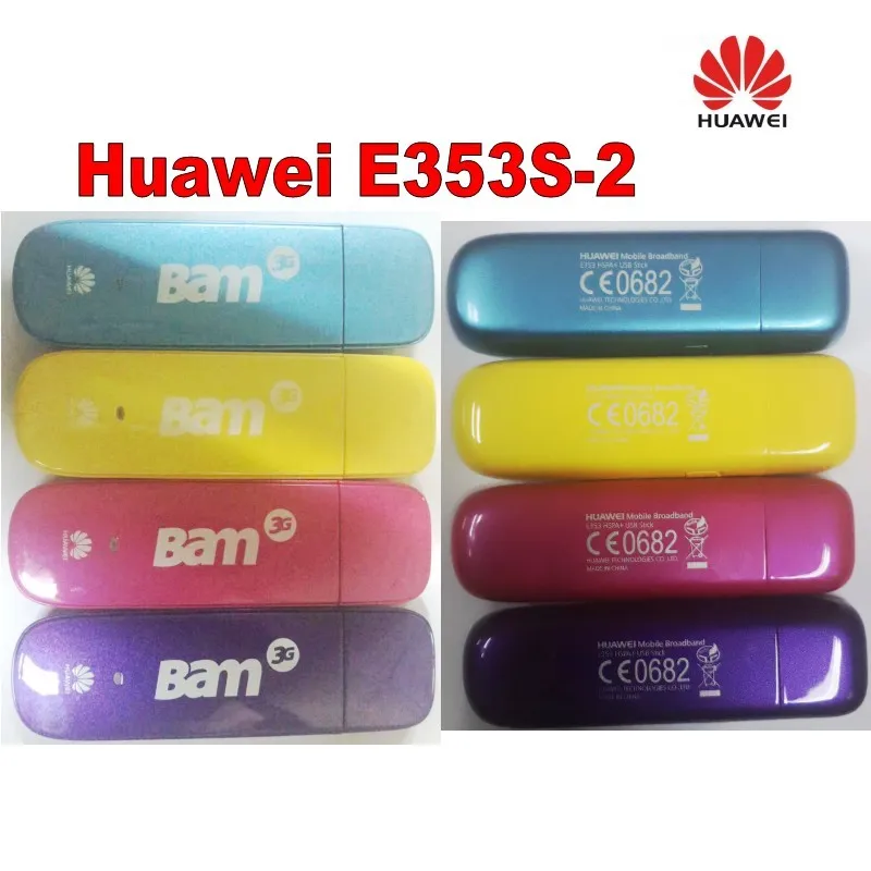 Лот 200 шт. Бесплатная доставка разблокирована 21.6 Мбит/с Huawei e353s-2 USB модем, DHL доставка