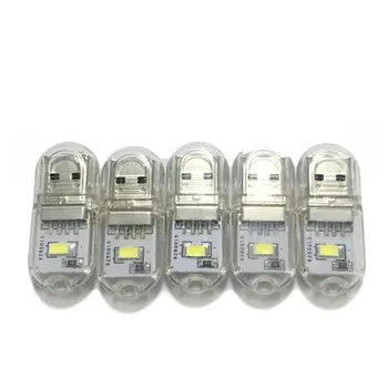 

5 pcs/lot 2 led strip mini USB lamp LED Book lights LED Bulbs Tubes Camping Bulb Night light For PC Laptops for Notebook Reading