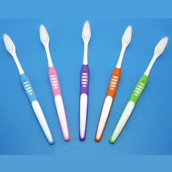 

Hot Sale 1PCS Double Ultra Soft Toothbrush Bamboo Charcoal Nano Brush Teeth Cleaning Oral Hygiene Dental Care Cheap price