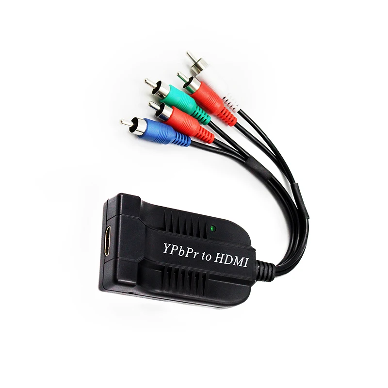 Ypbpr к HDMI конвертер совместим с PS2/3/4 и DVD XBOX 5RCA Мужской кабель HD 1080P аудио видео |