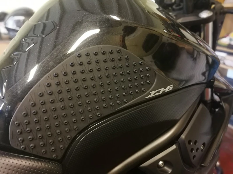 MTImport XJ6 Anti slip Tank Pad Side Gas Knee Grip Traction Pads Sticker Decals For Yamaha XJ6 2010 2011 2012 2013 2014 2015 16 (1)