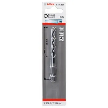 

BOSCH 2608577056 Drill for metal Impact HSS hexagonal 5mm