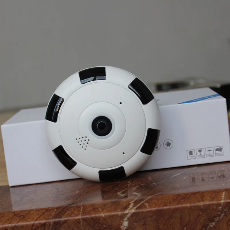 1080P HD Mini 360 Degree Panoramic Wifi Wireless IP Camera Fisheye Night Vision