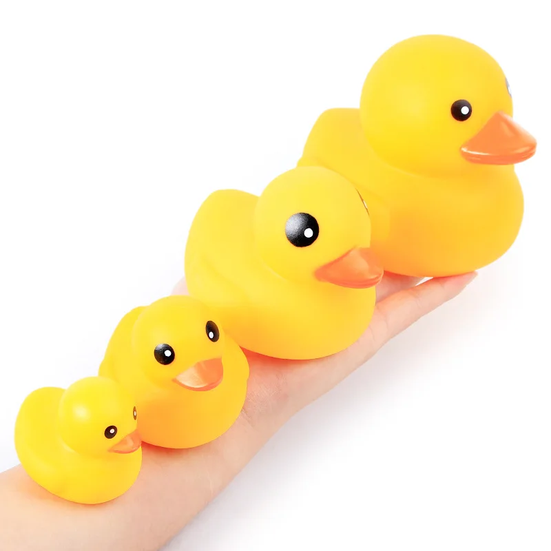 Funny Dog Pet Squeak Toys Dog Toys Little Yellow Duck For Small Large