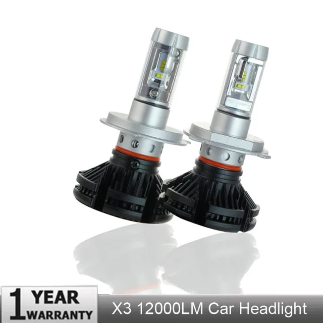 

PAMPSEE 2Pcs 9005 HB3 9006 HB4 H11 H4 H7 Led H1 Auto Car Headlight 50W 6000LM IP67 Automobile Bulb All In One CSP Lumileds Lamp