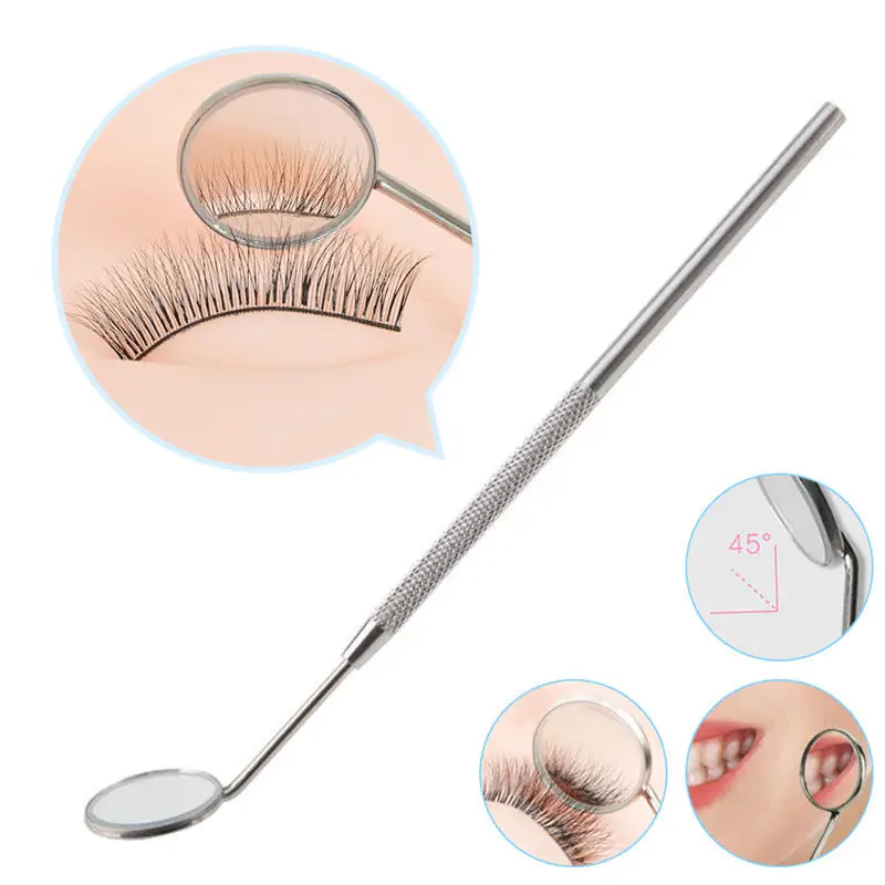 

Magnifying Checking Eyelash Extension Grafting Mirror Dental Mirror Eye Lashes Extension Tool Makeup Tool