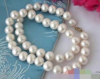 

song voge gem nanJ0443 WHITE ROUND CULTURED PEARL NECKLACE 14KGP