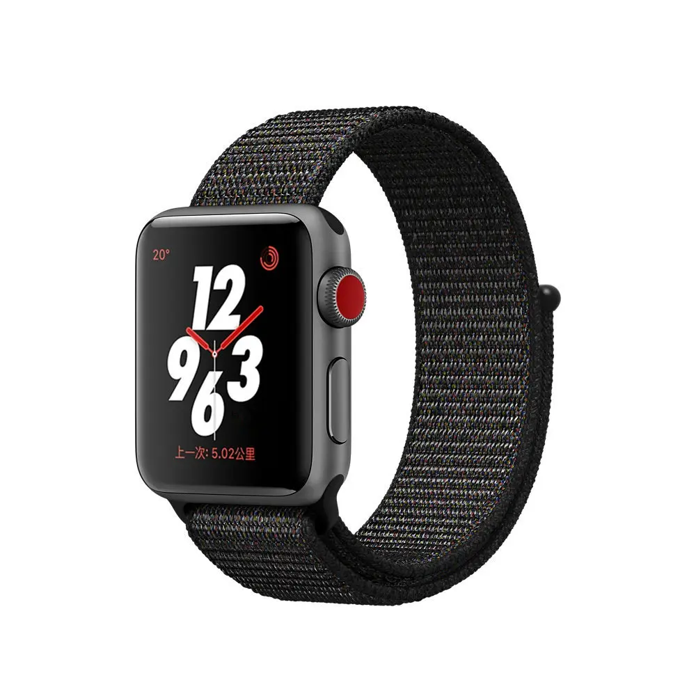 BUMVOR Nylon Sport Loop Replacment Band for Apple Watch Series 1/2/3/4 Nike+ Sport Soft Breathable Woven Strap 40/44MM 38/42MM BUMVOR Nylon Sport Loop Replacment Band for Apple Watch Series 1/2/3/4 Nike+ Sport Soft Breathable Woven Strap 40/44MM 38/42MM