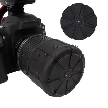 

Lens cap Universal Waterproof Anti-Dust Silicone Protector Lens Cover protective For most DSLR camera Fallproof SLR Camera