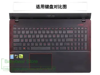 

Laptop 15.6 Inch Silicone Protective For Asus Fx50 F540U K550V A556 Fh5900 R557L R557 R557La R557Ln R557Lp Keyboard Cover