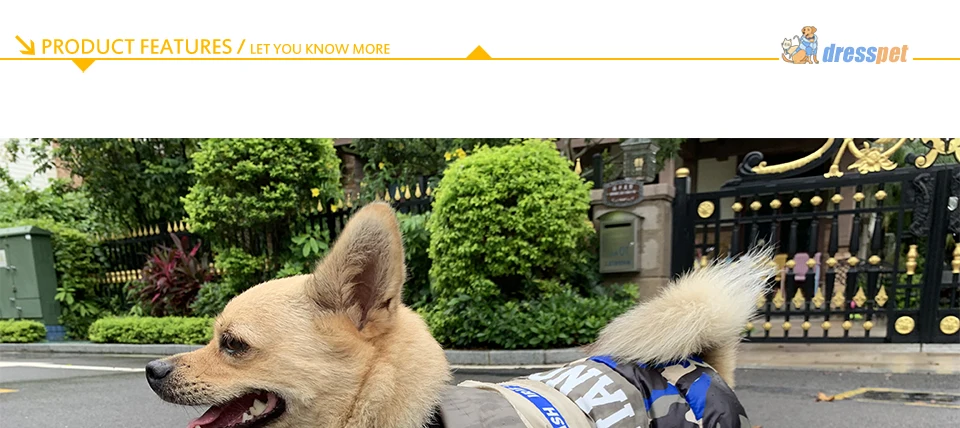 Dog Winter Clothes Coat Dogs Pets Clothing Cotton Coat Fashion Coats Pet Jacket Outfits For French Bulldog Chihuahua Small Puppy  (1)