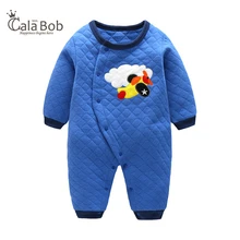 CalaBob 2018 Baby Rompers Long Sleeve Cotton Baby Onesie Newborn Boy Girl Clothes Cartoon Baby Jumpsuit Infant Clothing