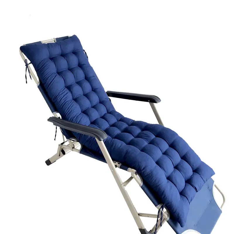 Кресло-качалка коврик сплошной толстый мягкий подушка для сидения из ротанга подушка для кресла, дивана Подушка Татами окна коврик - Цвет: lint deep blue