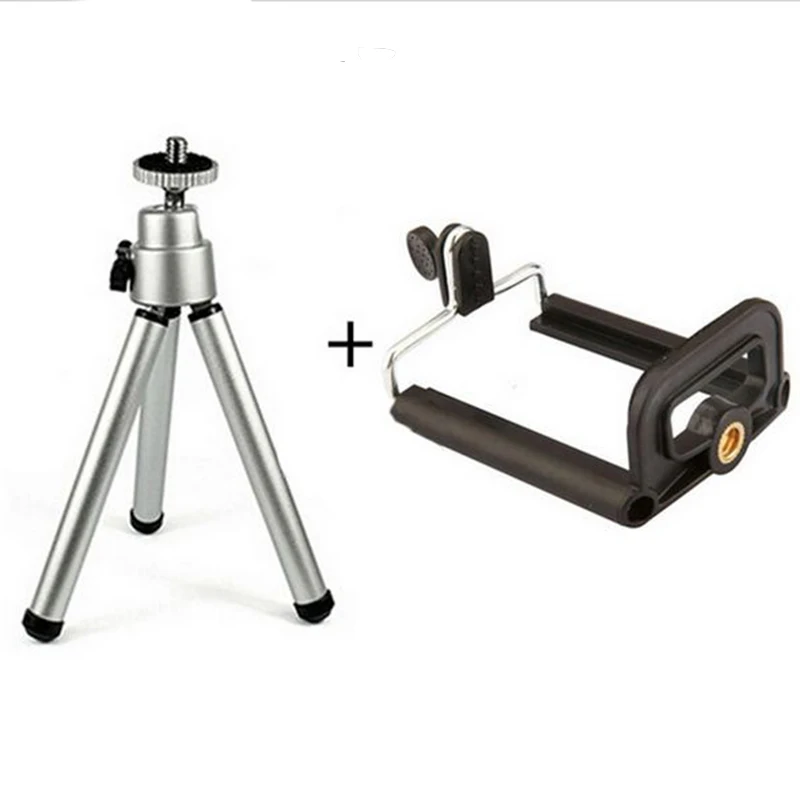 Mini Stand Tripod Mount with Phone Holder For Gopro Camera