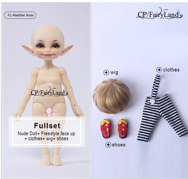 Fairyland FL RealFee Soso fullset лати bjd sd фигурки из смолы luts ai yosd комплект Кукла подарок Смола куклы кукольный парик для обуви и одежды