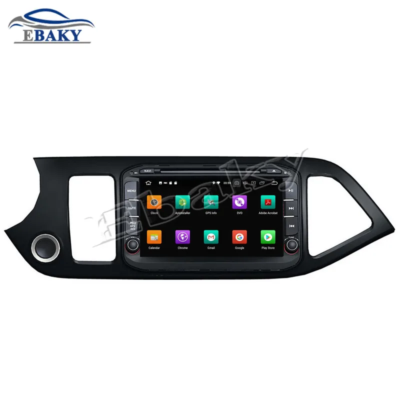 Top NaviTopia 8inch 4GB RAM 64GB ROM Octa Core Android 9.0 Car DVD Radio for Kia PICANTO 2014 with GPS Navigation/wifi/bluetooth 2