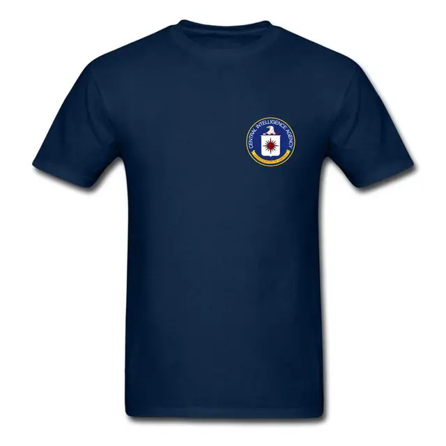 CIA Central Intelligence Agency LOGO T Shirt US Government agents Men Tee euro sizeS XXXL-in T 