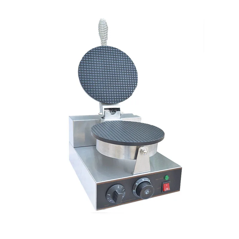 

220V Electric Egg Roll Maker Crispy Omelet Mold Crepe Baking Machine Waffle Pancake Ice Cream Cone Maker