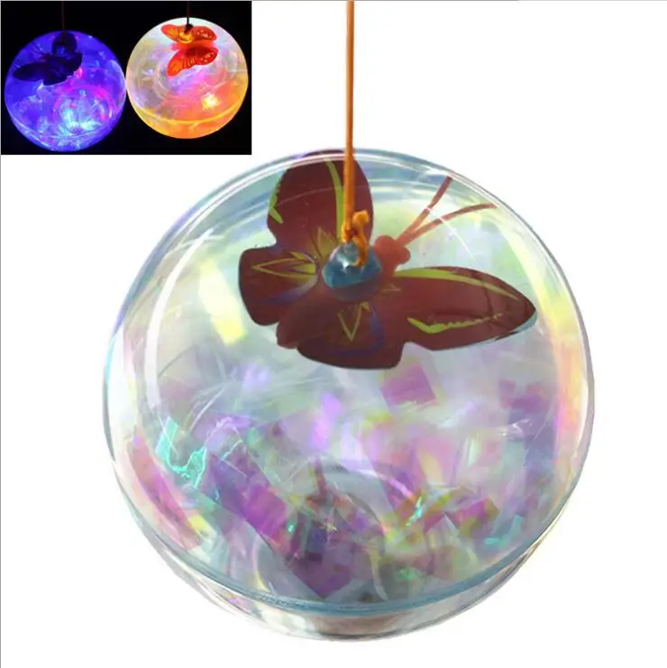 6.5cm Flashing Luminous Ball Rubber Bouncing Poprygunchik Antistress Light LED Anti Stress Gift Fun Toys for Children | Игрушки и хобби