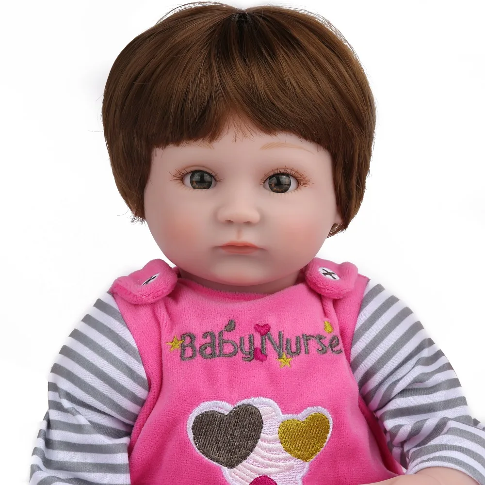Кукла NPK Reborn Baby 16 дюймов 45 см Реалистичная горячая Распродажа кукла