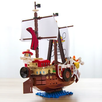 

ThinkEasy One Piece SUNNY LUFFY Education Children Dolls Bruticus Toys Action Figures Block Toys For Kids Birthday Gifts