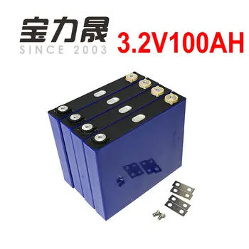 

4pcs/lot 3.2v 100ah battery pack li-ion lifepo4 cell lithium ion 12v100ah not 120ah for back up supply electric motorcycle car