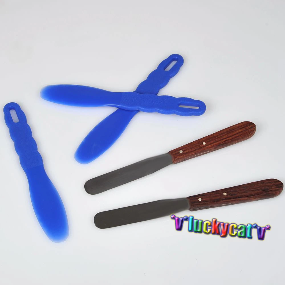 5PCs Impression material Dental Plaster Spatula Dental Lab Gypsum