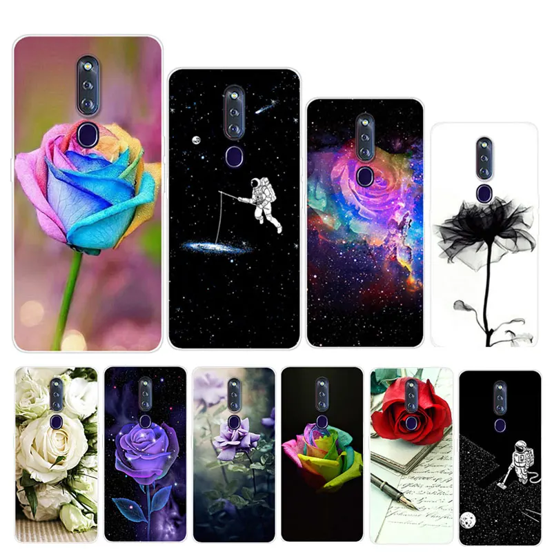 

For OPPO F11 Pro Case 6.53" Silicone Soft TPU Phone Case For OPPO F11 Pro F11Pro OPPOF11 F 11 Case On OPPO F11 Protective Cover