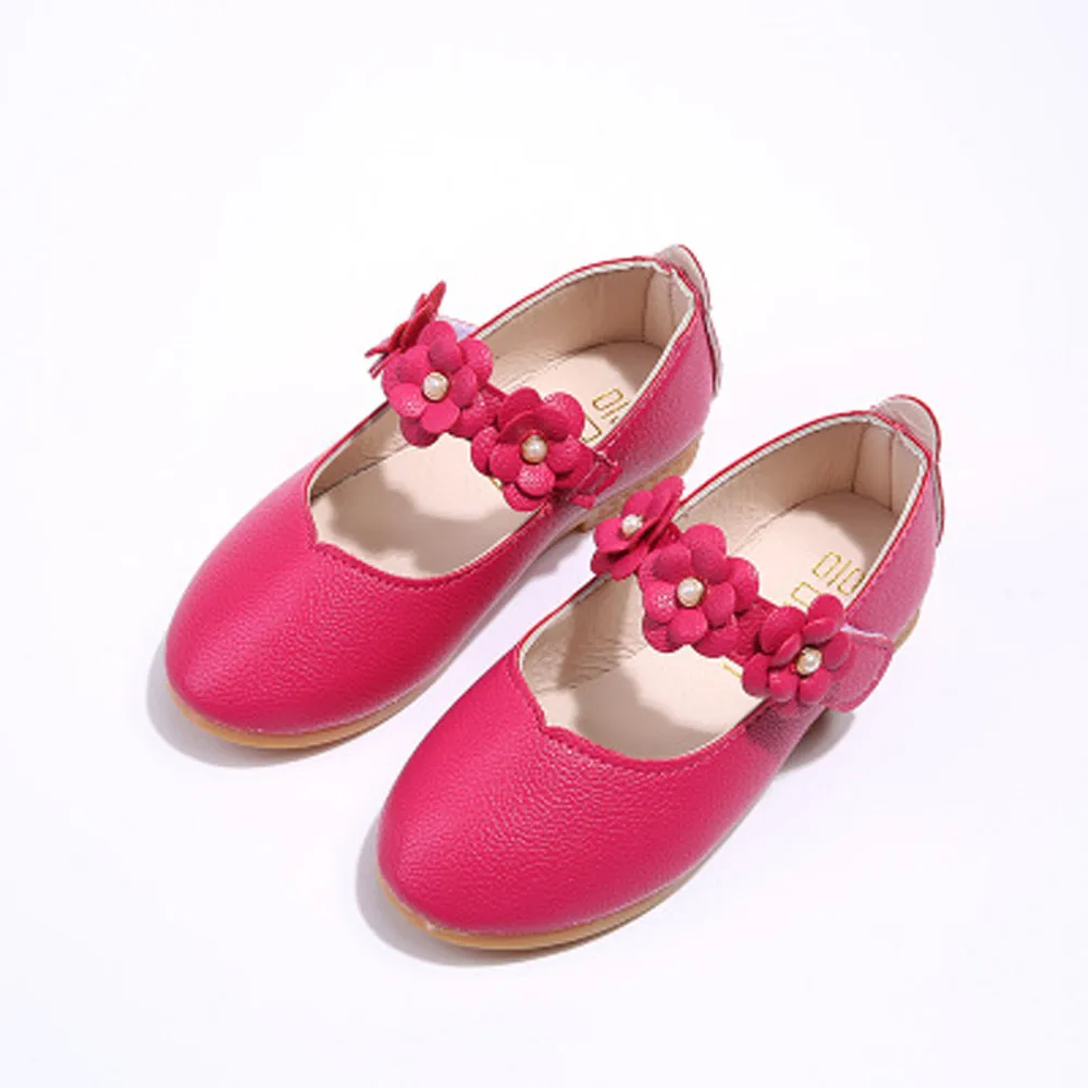 Популярная удобная детская обувь; модная детская обувь с цветочным рисунком для девочек; однотонная универсальная Повседневная обувь; 824