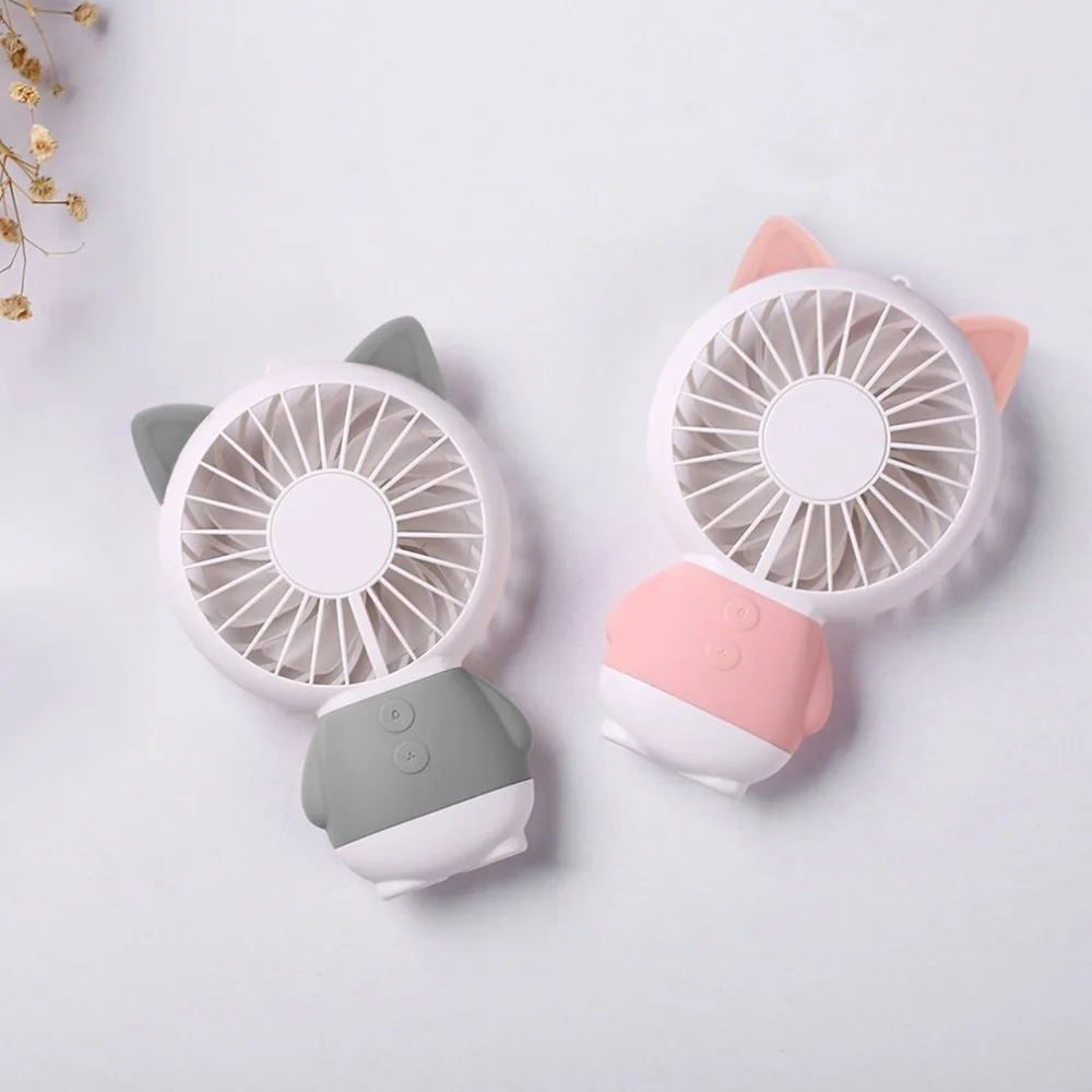 

Handheld USB Fan Cooler Portable Mini Fan 800mAh Rechargeable Handy Small Desk Desktop USB Cooling Fan