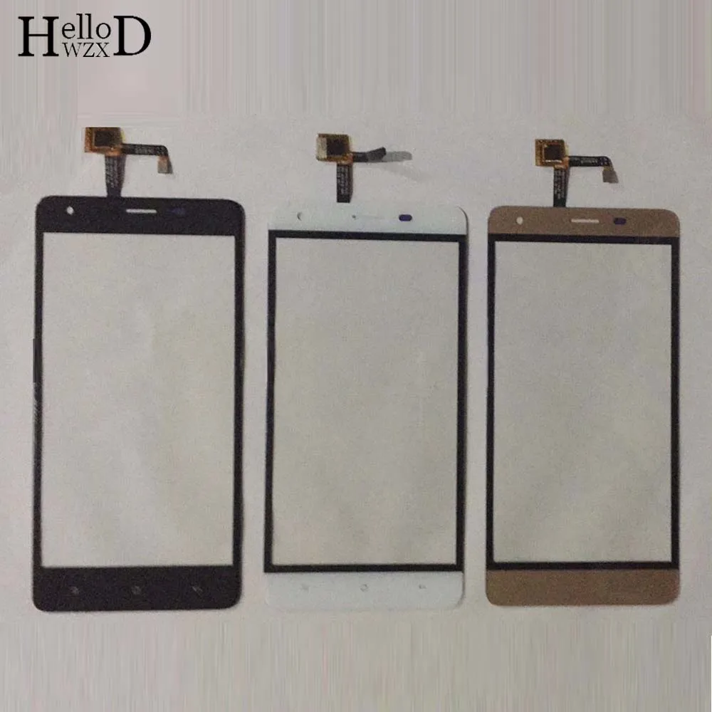 

5.5" Mobile Touch Screen For Oukitel K6000 Pro Touch Screen Digitizer Panel Front Sensor Glass Parts + Protector Film 3M Glue
