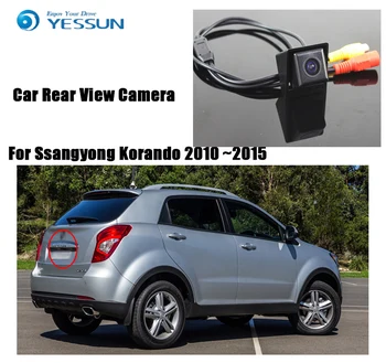 

YESSUN Car Parking Camera For Ssangyong Korando 2010 ~2015 Rear View Camera HD CCD Night Vision Reversing Backup Camera