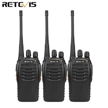 3 шт рация Retevis H777 16CH UHF 400-470 Любительское радио МГц HF трансивер 2 способ радио Communicator удобный A9104