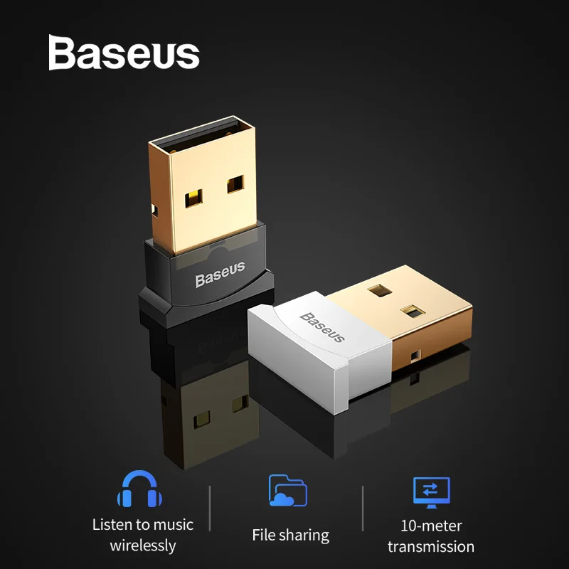 Buy Baseus USB Bluetooth Adapter Dongle 4.0 for PC AUX