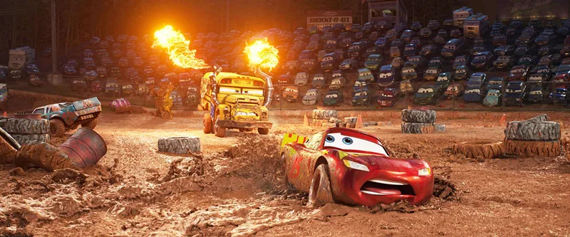 Disney Pixar машина 3 Frank комбайн бульдозер Lightning McQueen Май дядя металлические Литые под давлением игрушечная модель автомобиля детский подарок на